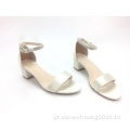 Mulheres personalizadas Lady Fashion Wedding Bridal Sandals